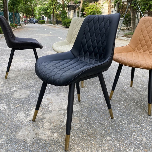 Ghế Loft Trám Bọc Da