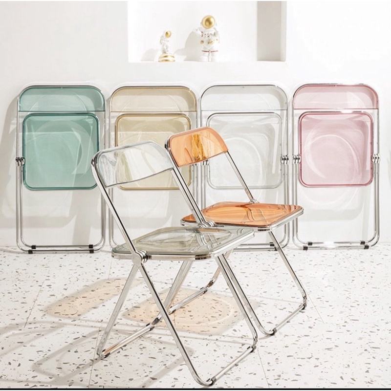 Ghế Xếp Nhựa Trong- CF03DMT