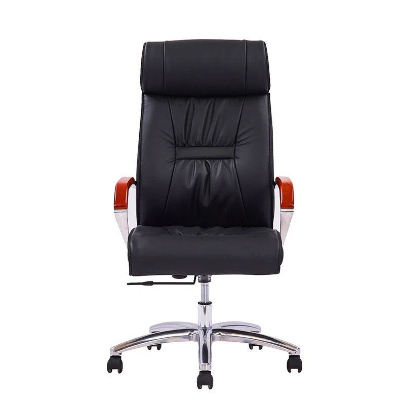 Ghế Giám Đốc Lưng Da Tay Ốp Hợp Kim- TP44MT