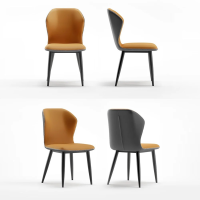 z5477036193854c94949810bec3ffa1bae003ce024ca0c-4022-jpg Ghế Ăn Da VAZ Tựa Lưng Cánh Bướm - GA36