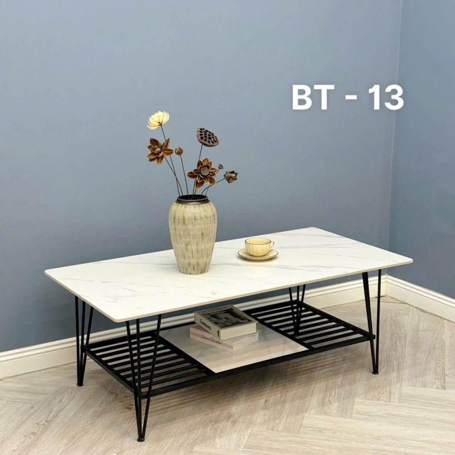Bàn Trà Chân Sắt Sơn Tĩnh Điện - BT05MT