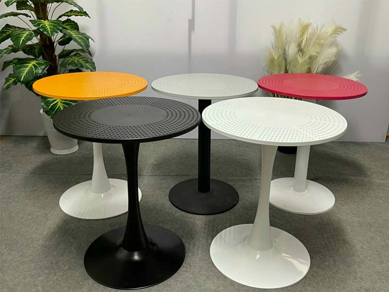 Bàn Mặt Nhựa Lỗ Chân Tulip – BT014MT