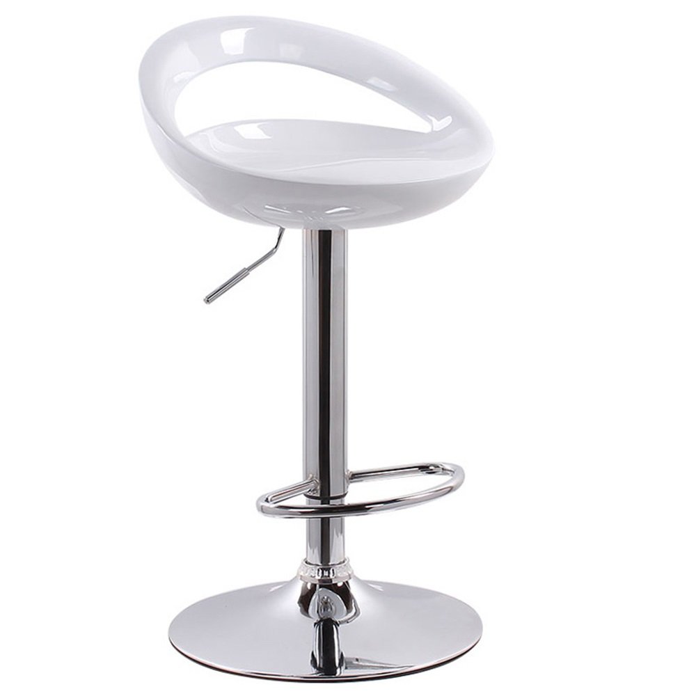 Ghế quầy bar ngồi nhựa ABS chân sắt mạ crom nhiều màu SG - 092-2