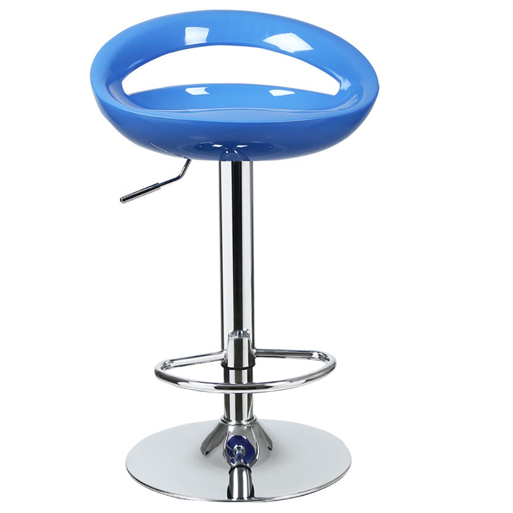 Ghế quầy bar ngồi nhựa ABS chân sắt mạ crom nhiều màu SG - 092