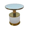 Bàn Trà Mặt Đá Tròn Cao Cấp-  BT09MT