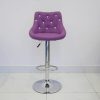Ghế Bar Lưng Tựa Đính Nút Sang Trọng- BR13MT